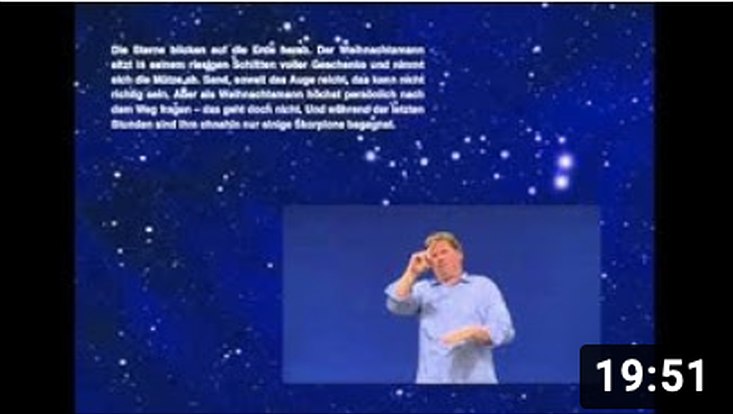 Screenshot des Videos/Screenshot of the video